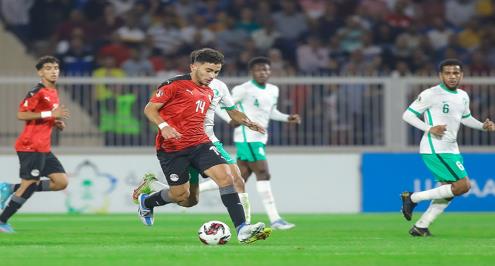 ركلات الترجيح تحرم مصر من التتويج بكأس العرب للشباب أمام السعودية